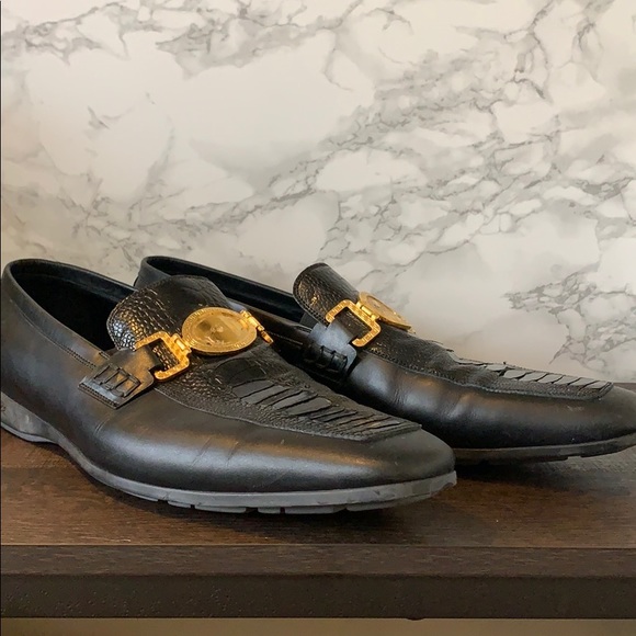 versace men's dress shoes